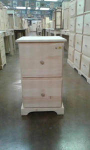 2 Drawer File Cabinet Lam Brother S Unfinished Furniture